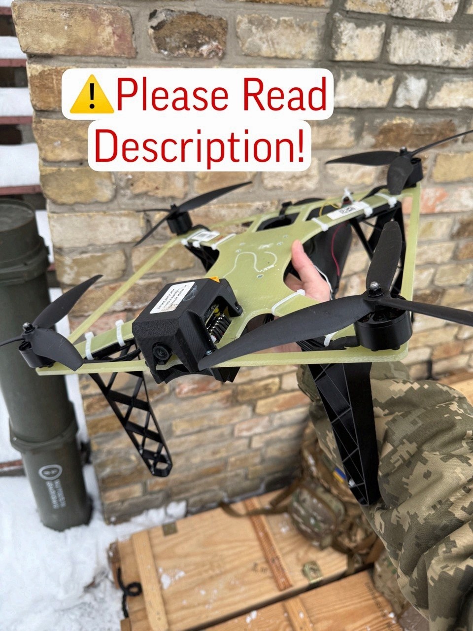 Russian FPV Drone Prince Vandal of Novgorod from Ukraine