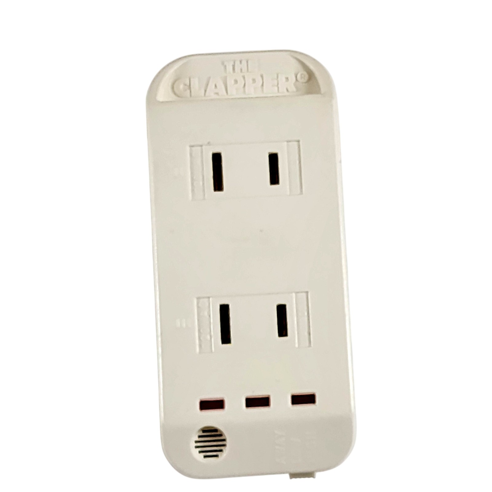 Vintage The Clapper Sound Activated Appliance Control Dual Outlet 1992 Plug