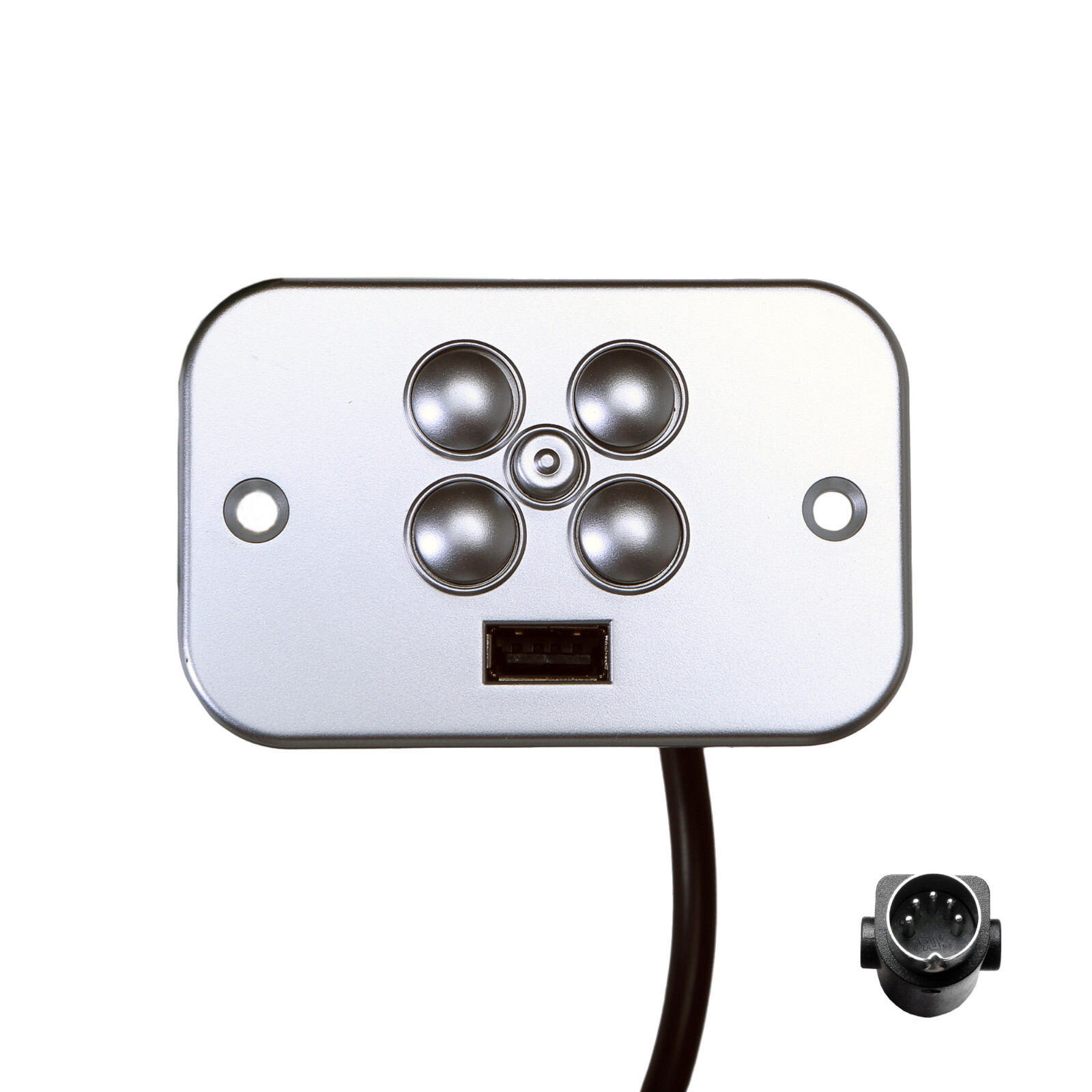 5 Button 2 and 5 Pin Hand Control CTR UR2 08 MW BR for Power Recliner Lift Chair