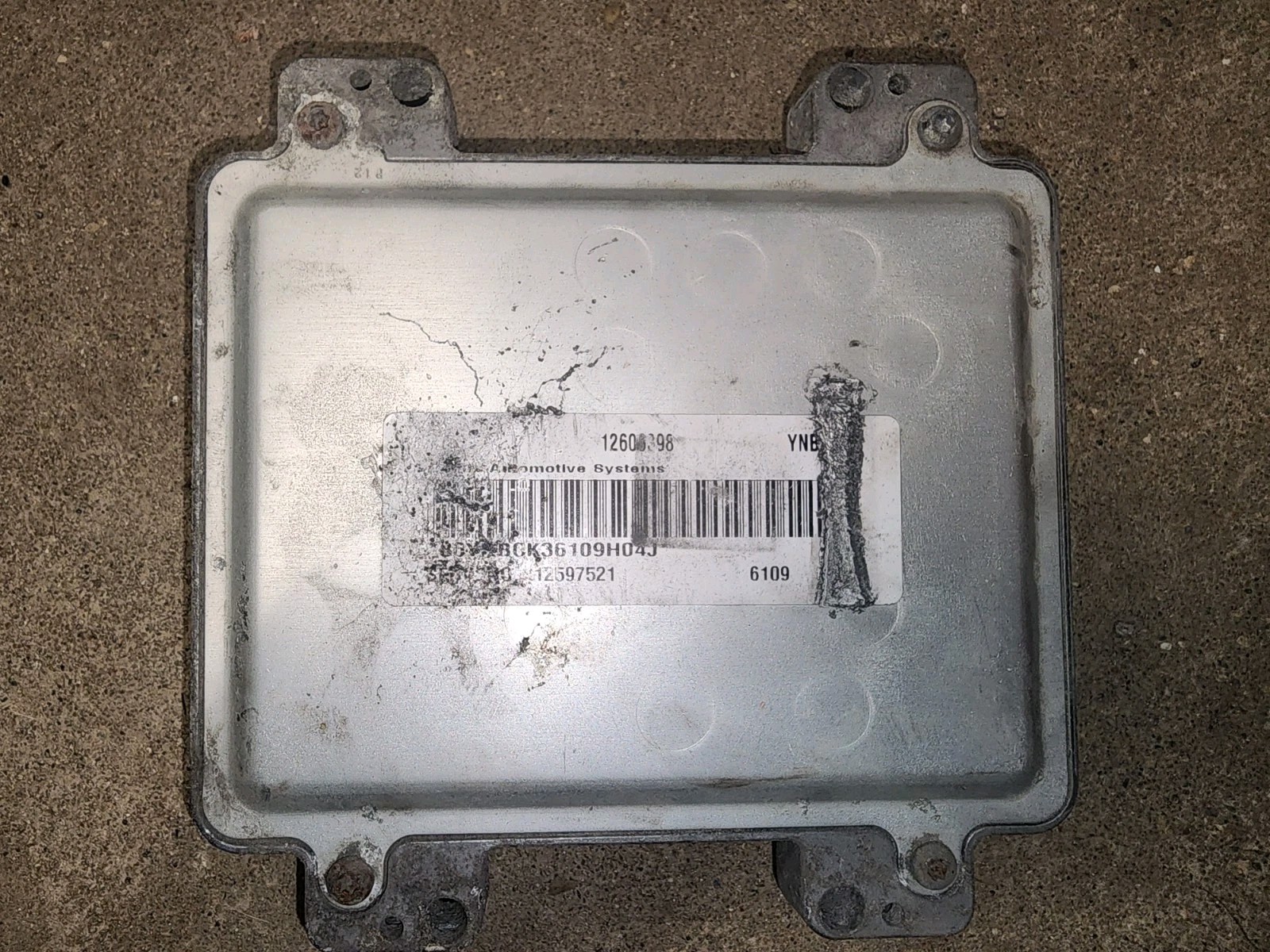 2006 GMC ENVOY TRAILBLAZER 4.2L ENGINE ELECTRONIC CONTROL MODULE 12606398 YNB