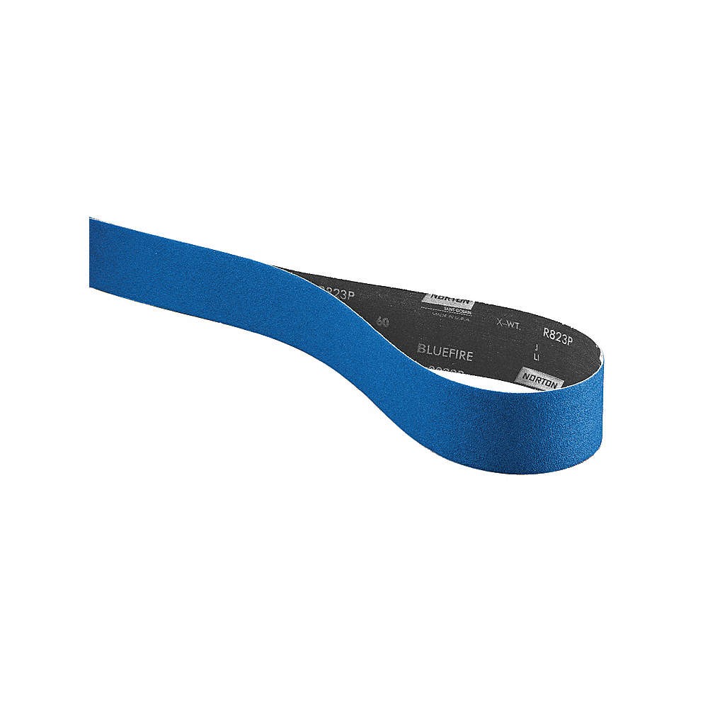 NORTON 78072728611 Sanding Belt,48 in L,2 in W,180 G 22PD84