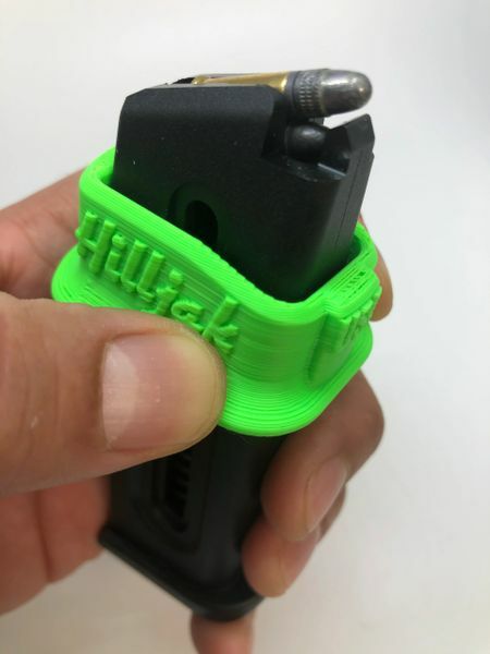 Glock 44, 22LR Magazine Speed Loader by Hilljak QLG44- Neon Green