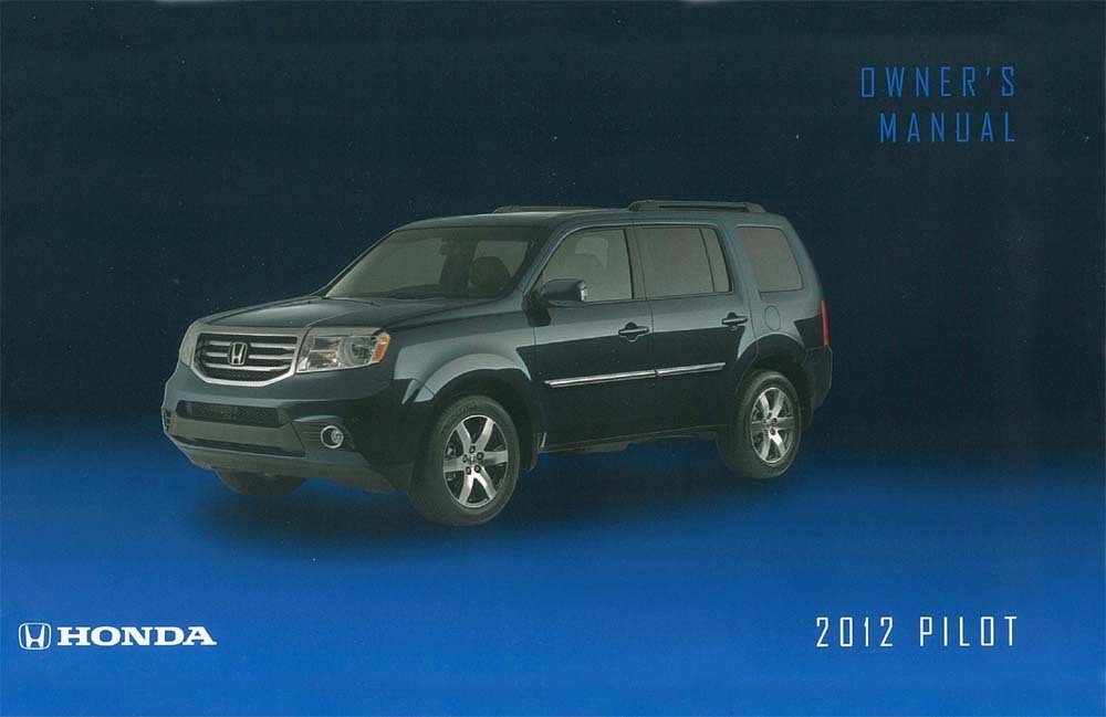 2012 Honda Pilot Owner's Manual