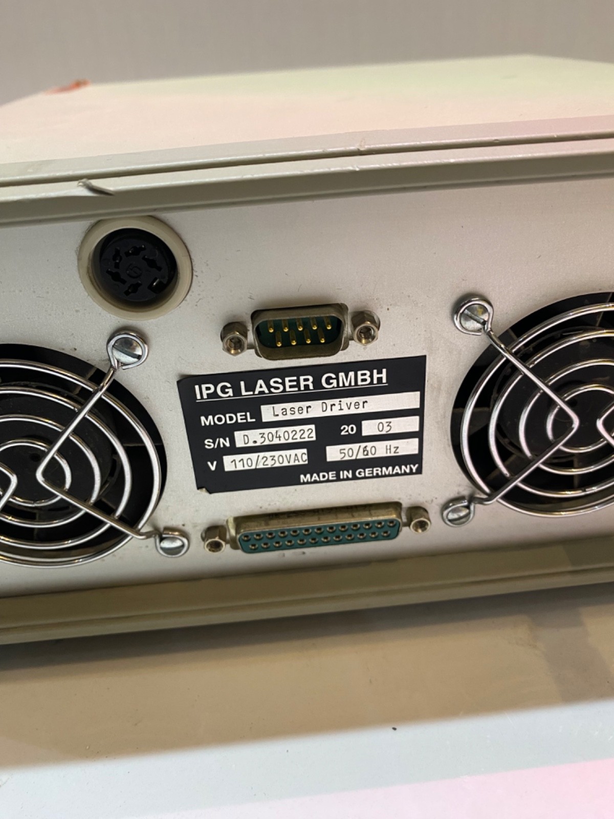 IPG Laser GmbH Model: Laser Driver Controller