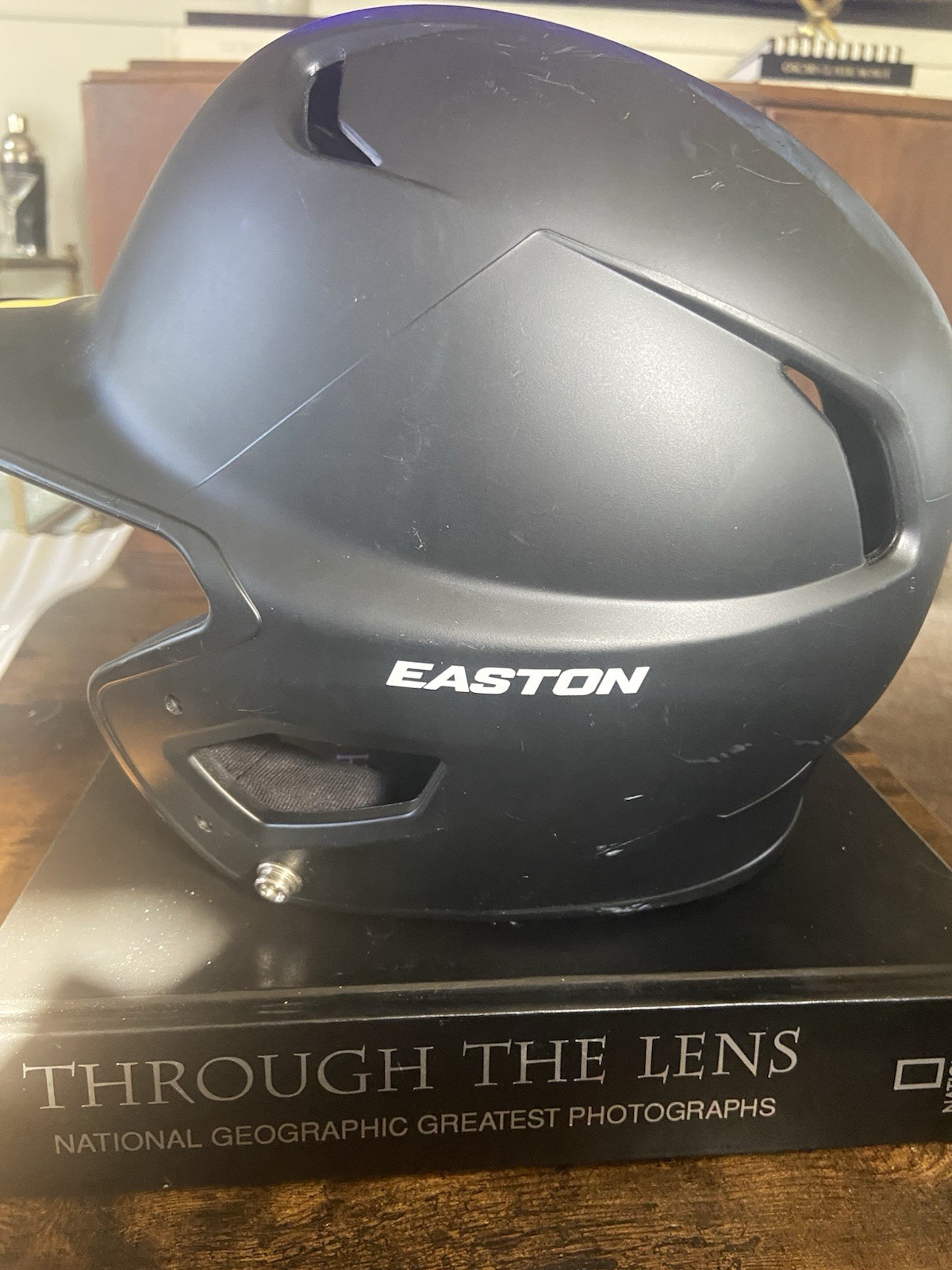 Easton JR Black Batting Helmet Junior Size