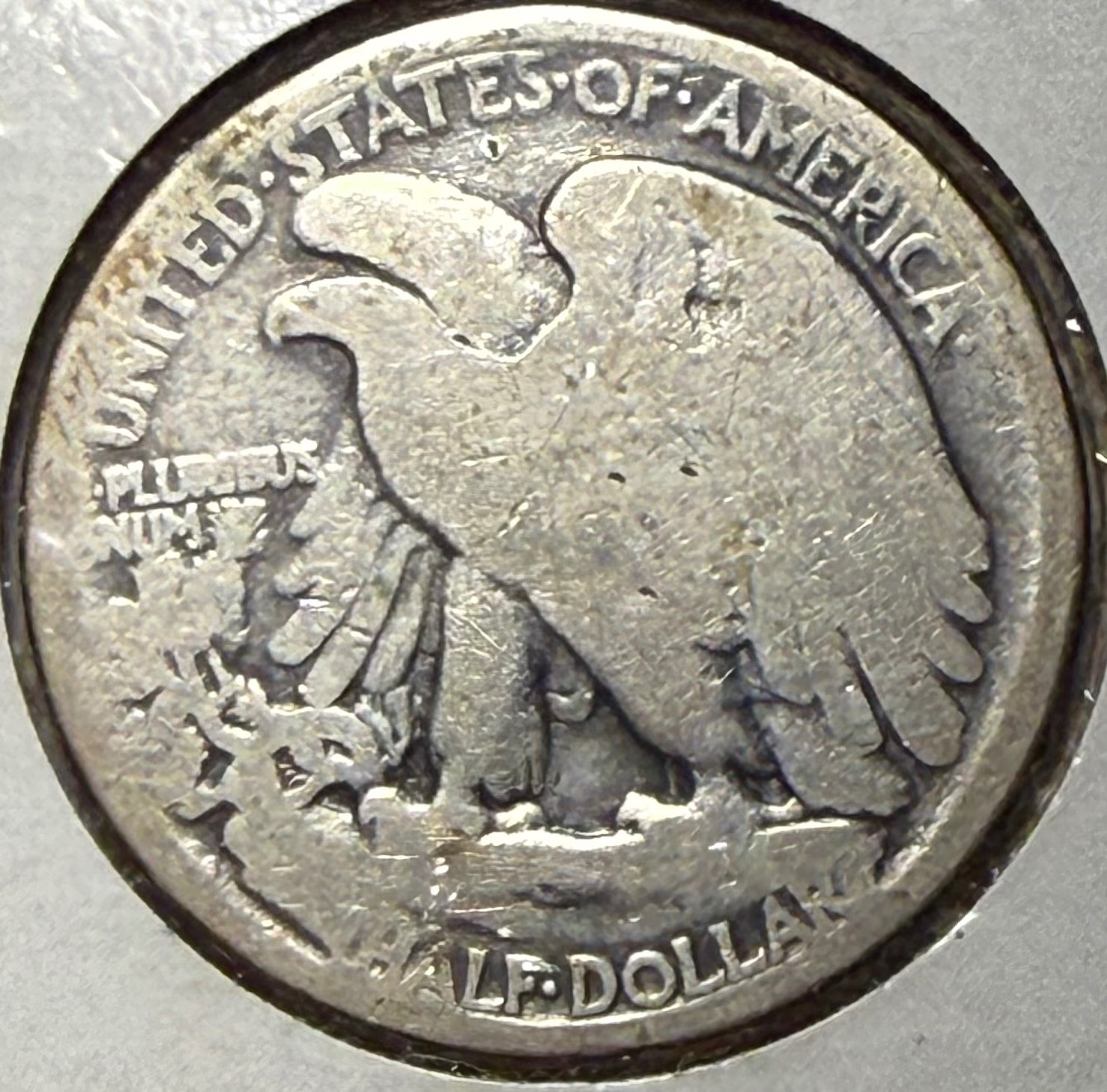 1917- s walking liberty half dollar