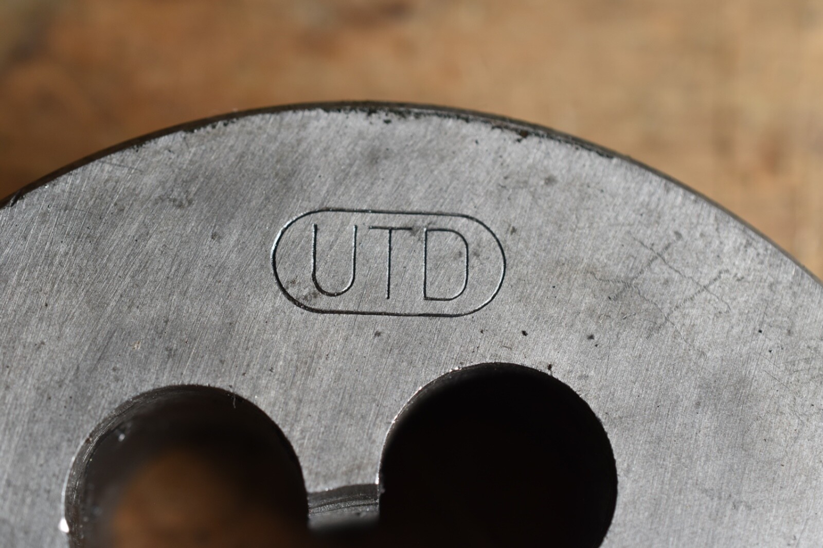 UTD round die, 1.563, NS, 18, DB-35689