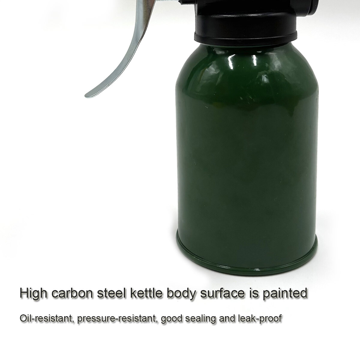 8 oz Oil Pump Oiler Can for Lubrication Machine with Flexible and Straight Spout