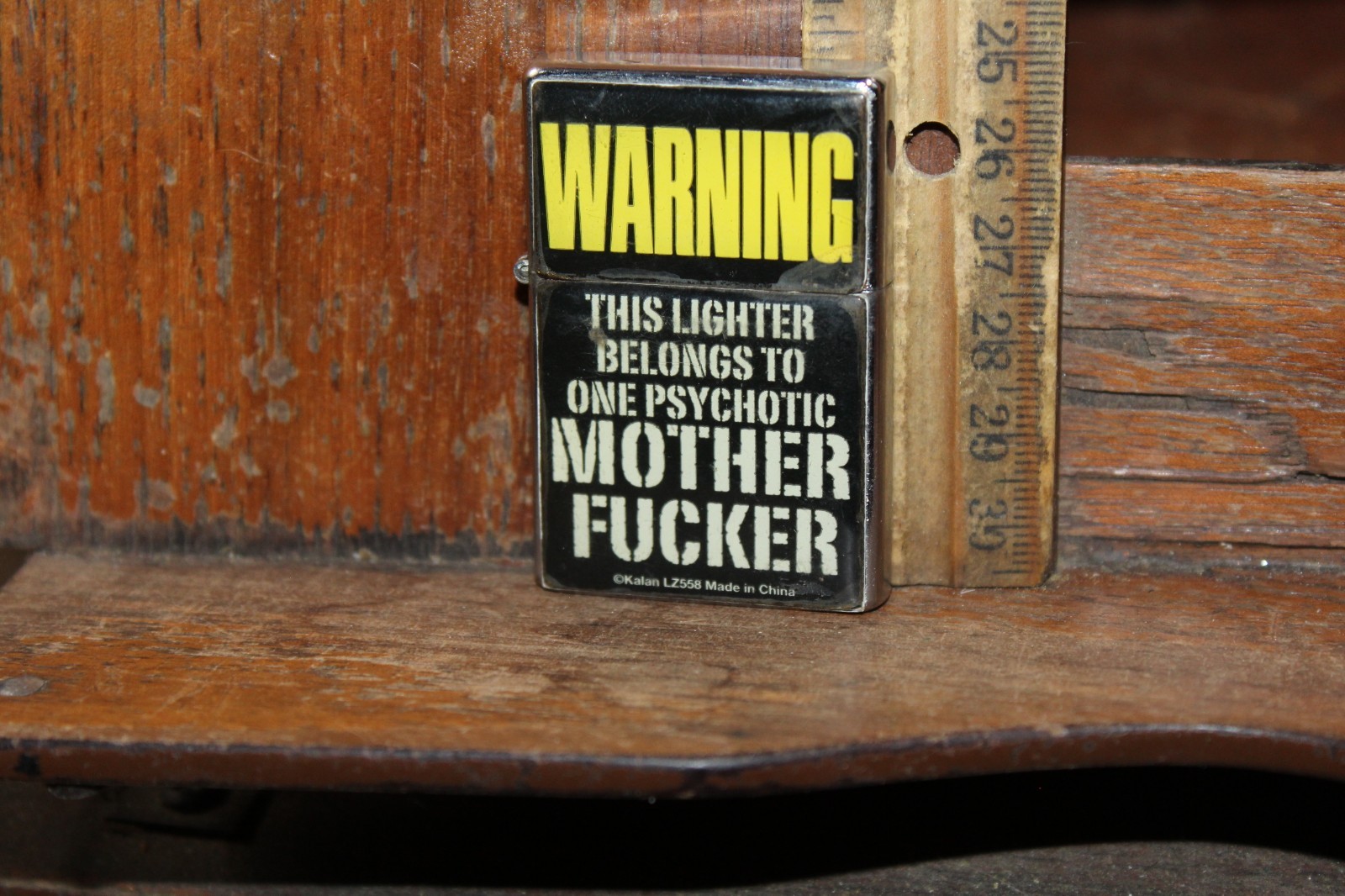 Cigarette Lighter Tested and Works Warning Psychotic