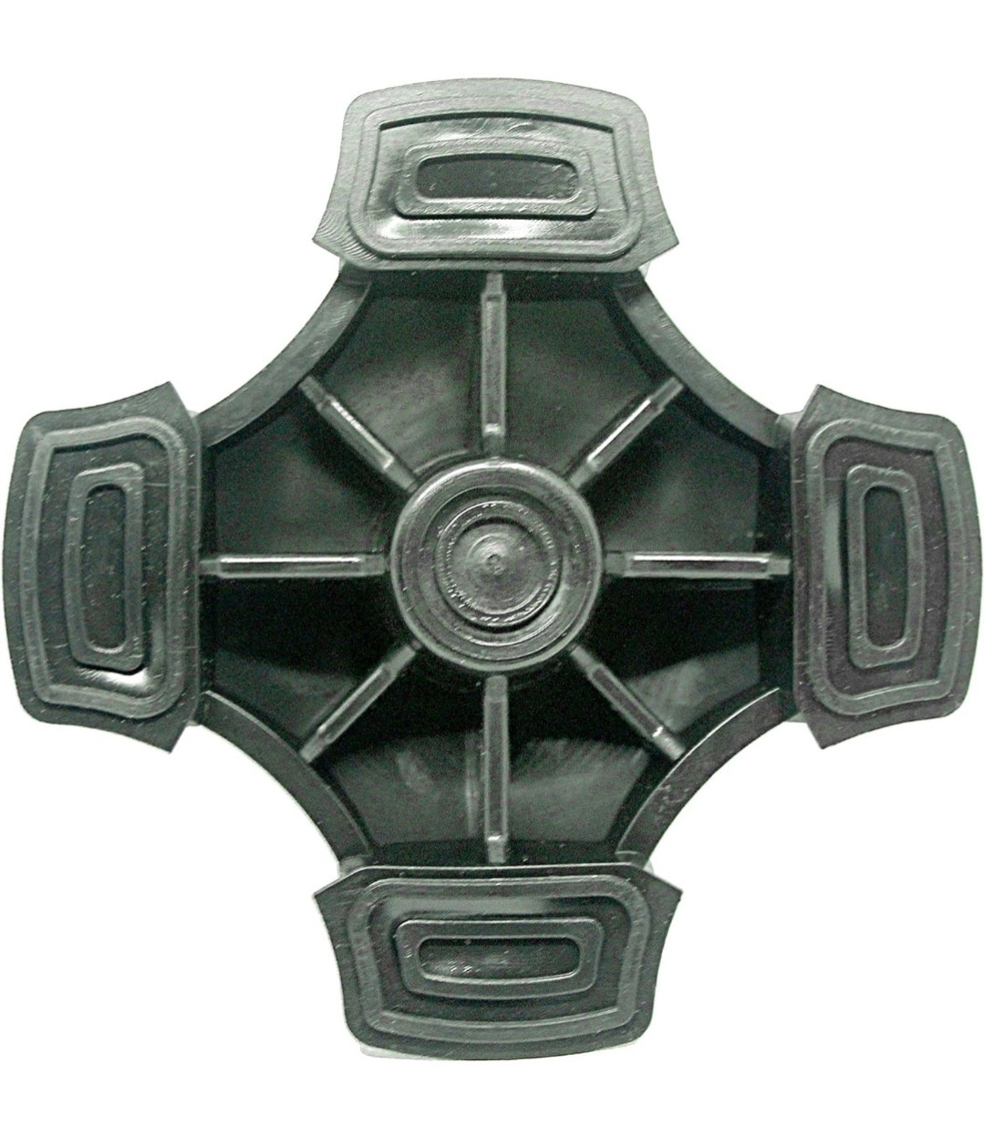 Cane Tip - Self Standing Quad Base Replacement for Most Walking Canes/ Stick.