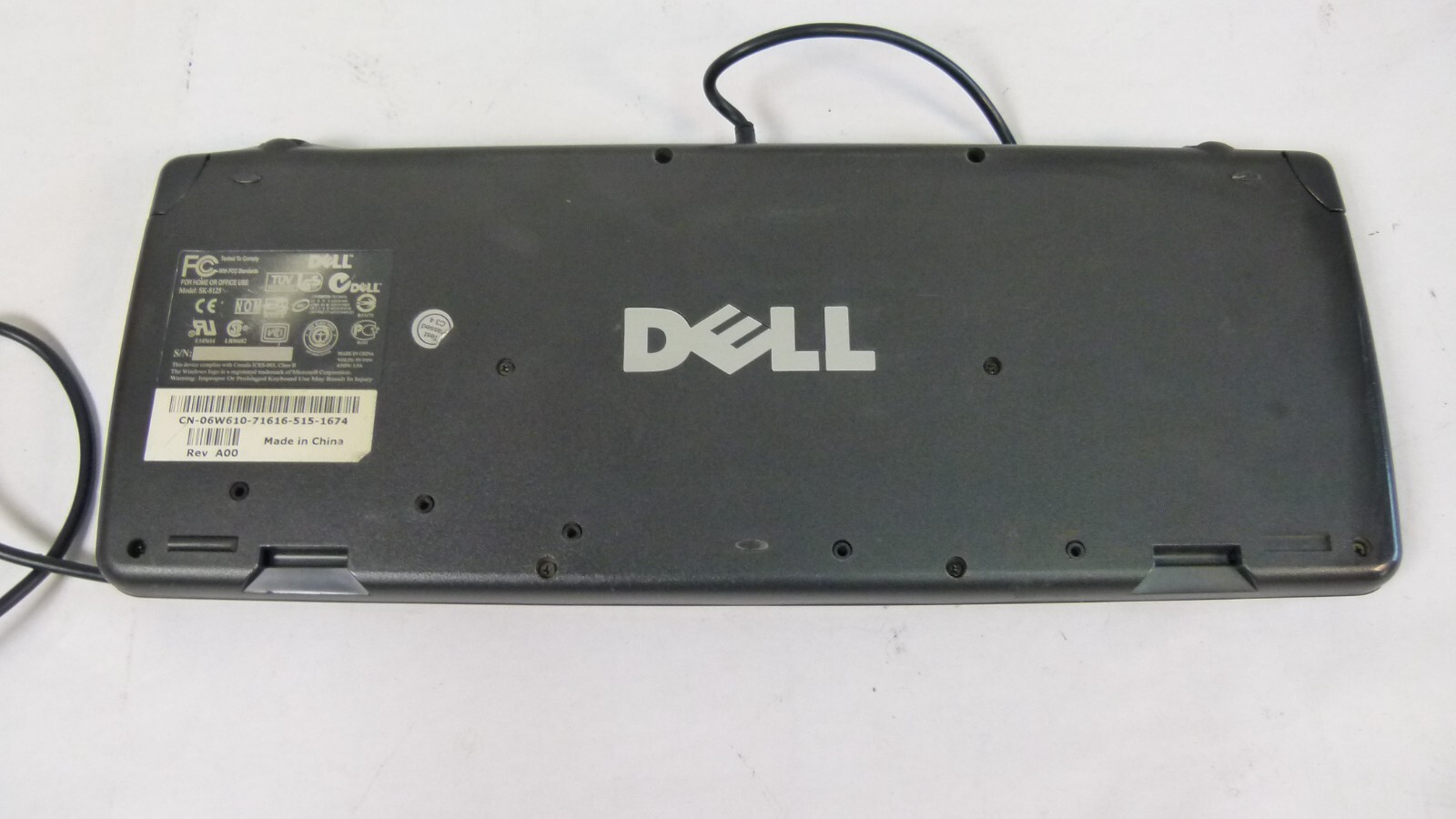 Dell SK-8125 USB 104-Key Black/Silver Wired USB Multimedia Keyboard