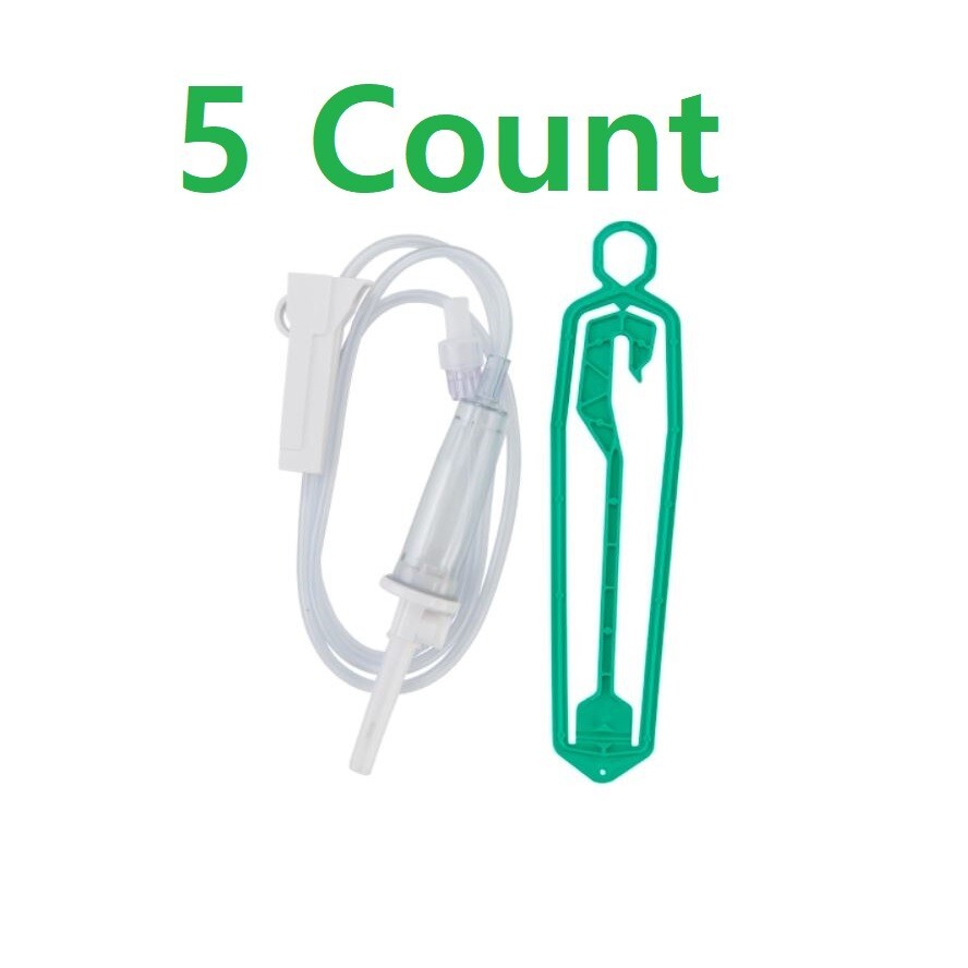 BBraun I.V. Administration Sets 40" Tubing 15 Drops/mL, Without Port With hanger