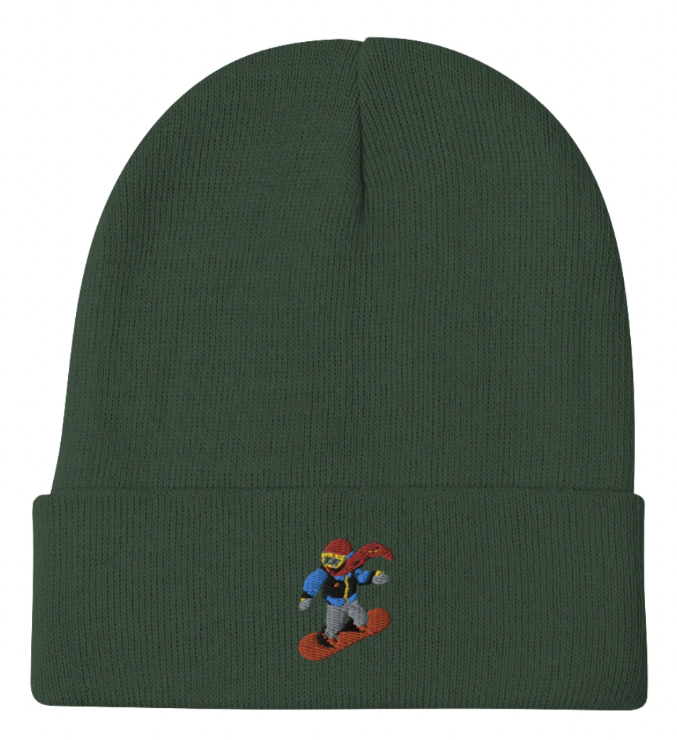 Snowboard Emoji Beanie (Snowmoji in All Colors)