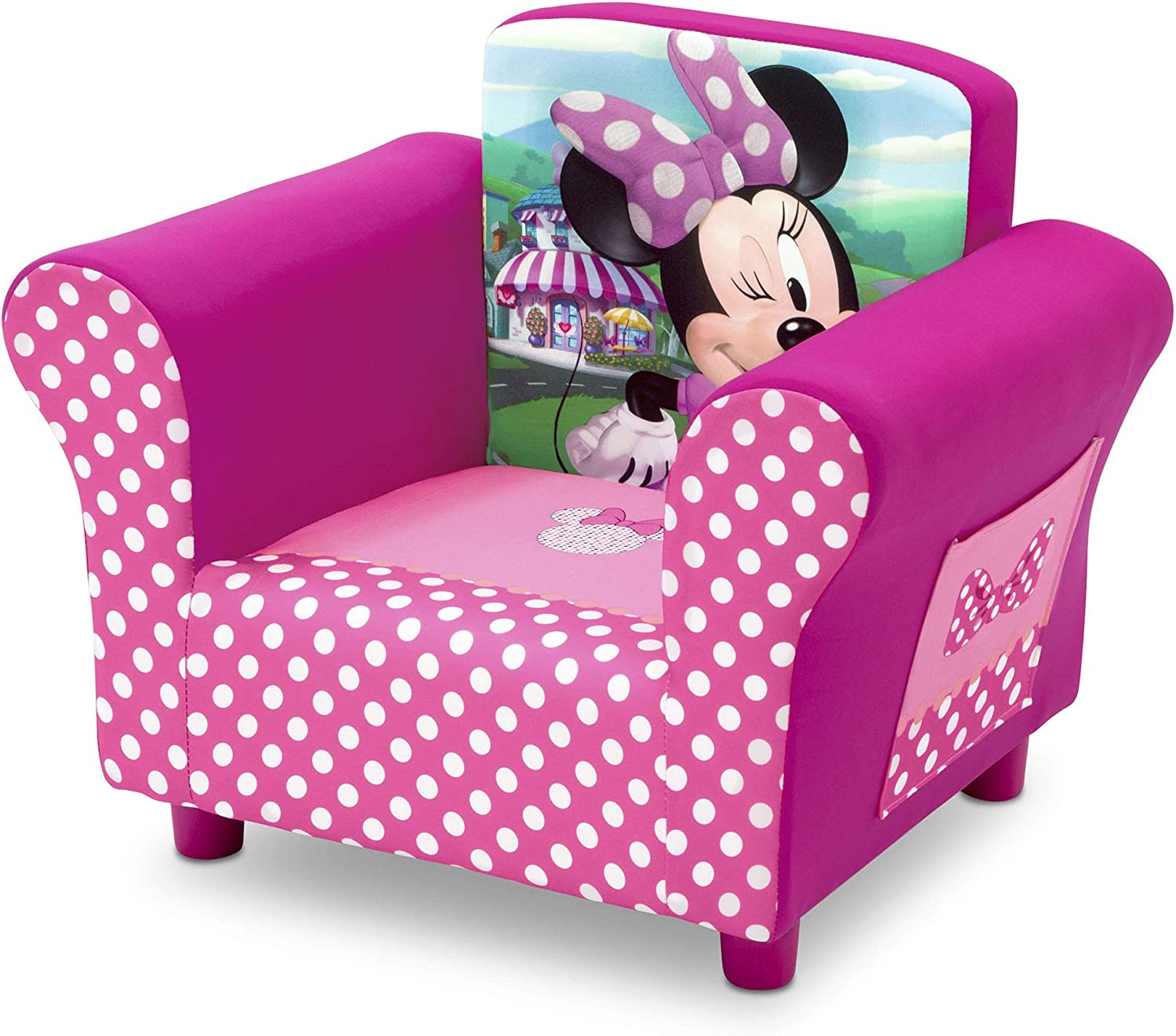 ELEGANTE Silla Tapizada Ninos Sillon Regalo Acolchado Sala Estar Facil Limpiar