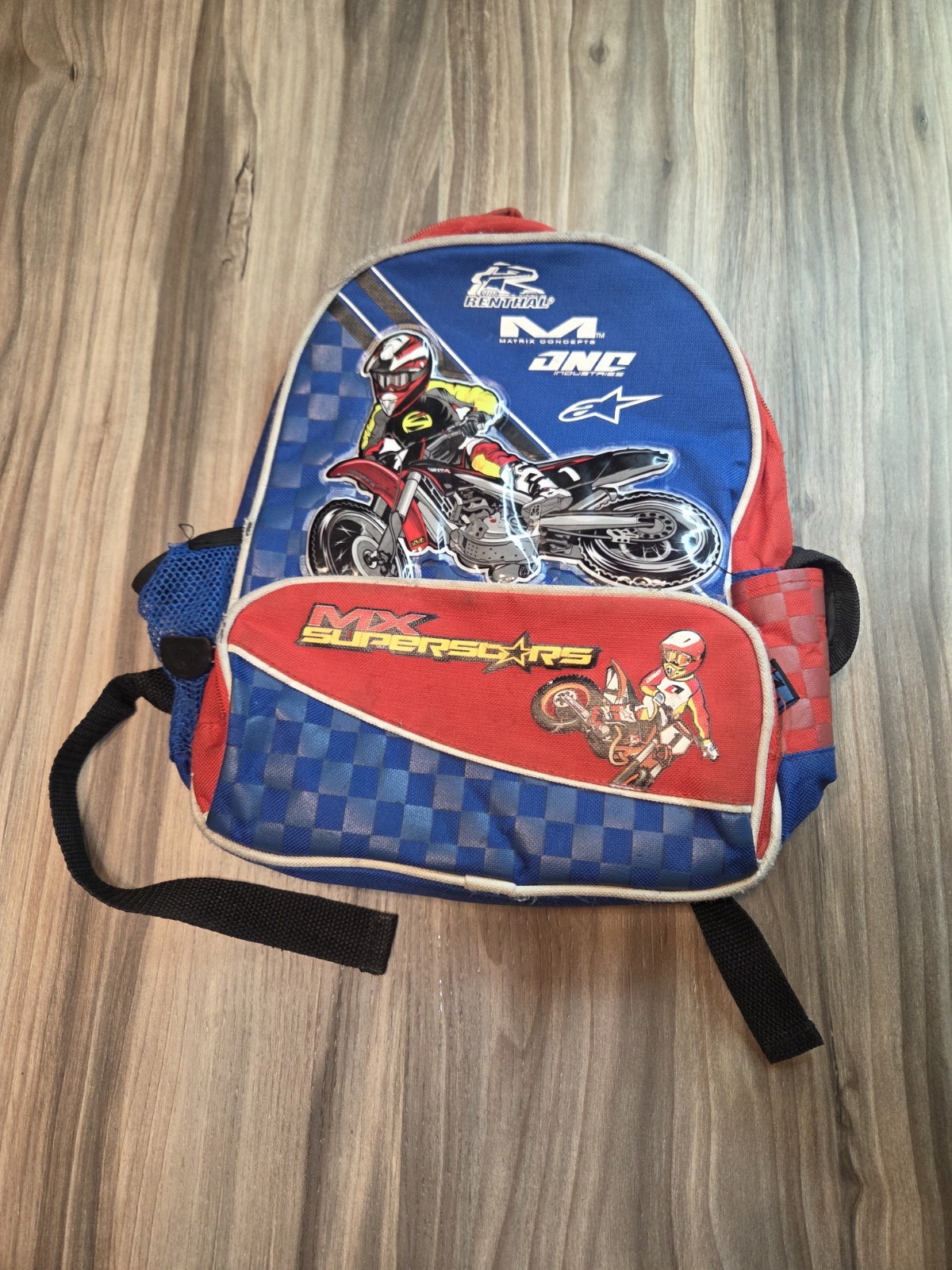 Renthal Motor Racing Motocross Supercross Backpack Gear MX Dirt Bike Kids Bag