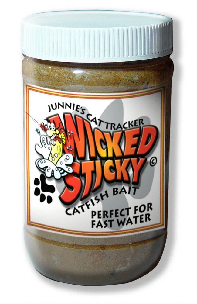 Junnie's Cat Tracker Wicked Sticky Catfish Sewer Dip Bait 15 oz - CTWSR15
