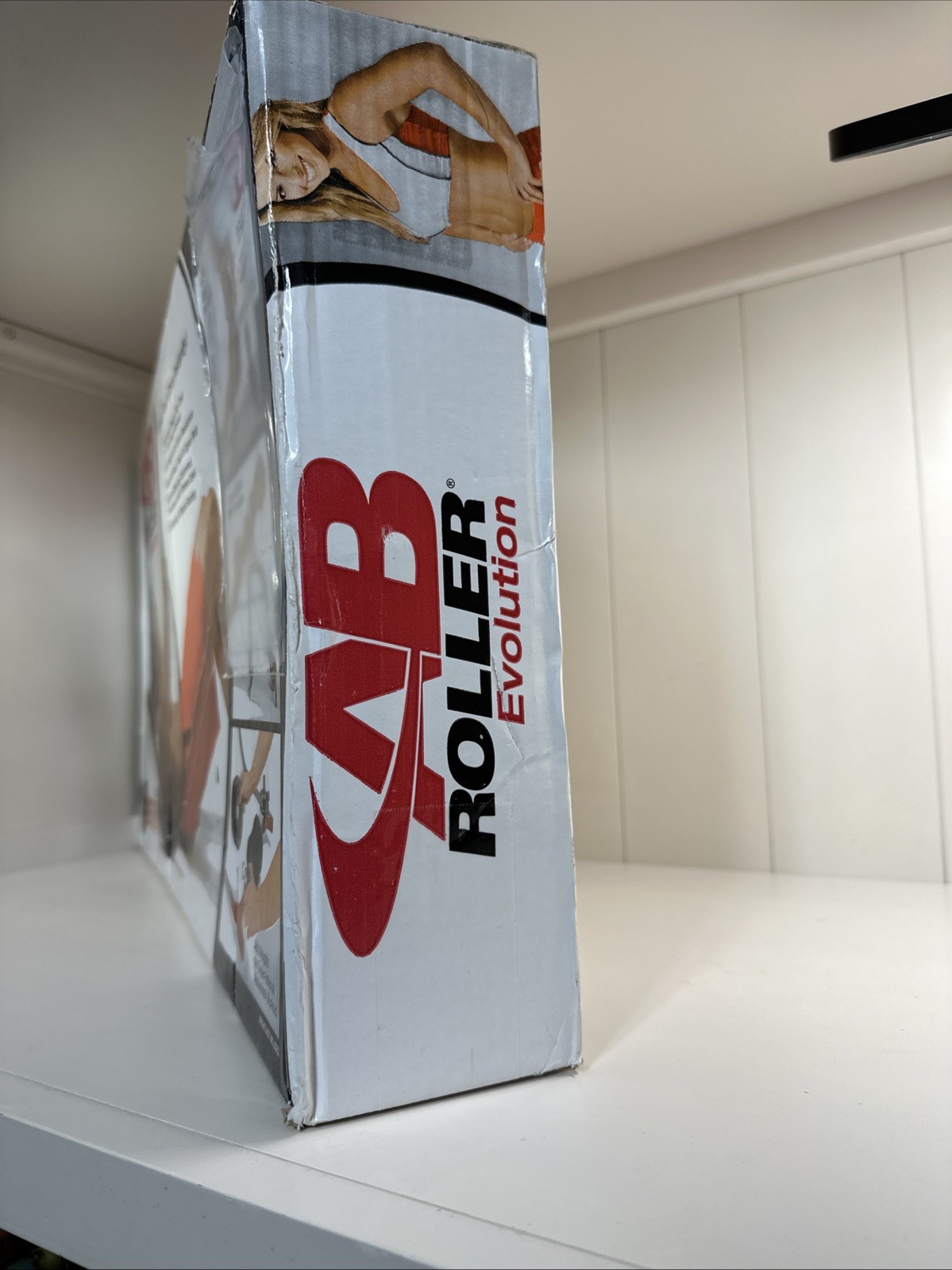 Ab Roller Evolution Abdominal Exercise Portable With DVD & Manual Brand New.