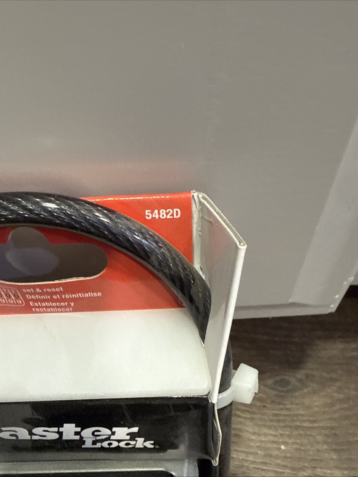 Master Lock Portable Cable Lock Box 5482D