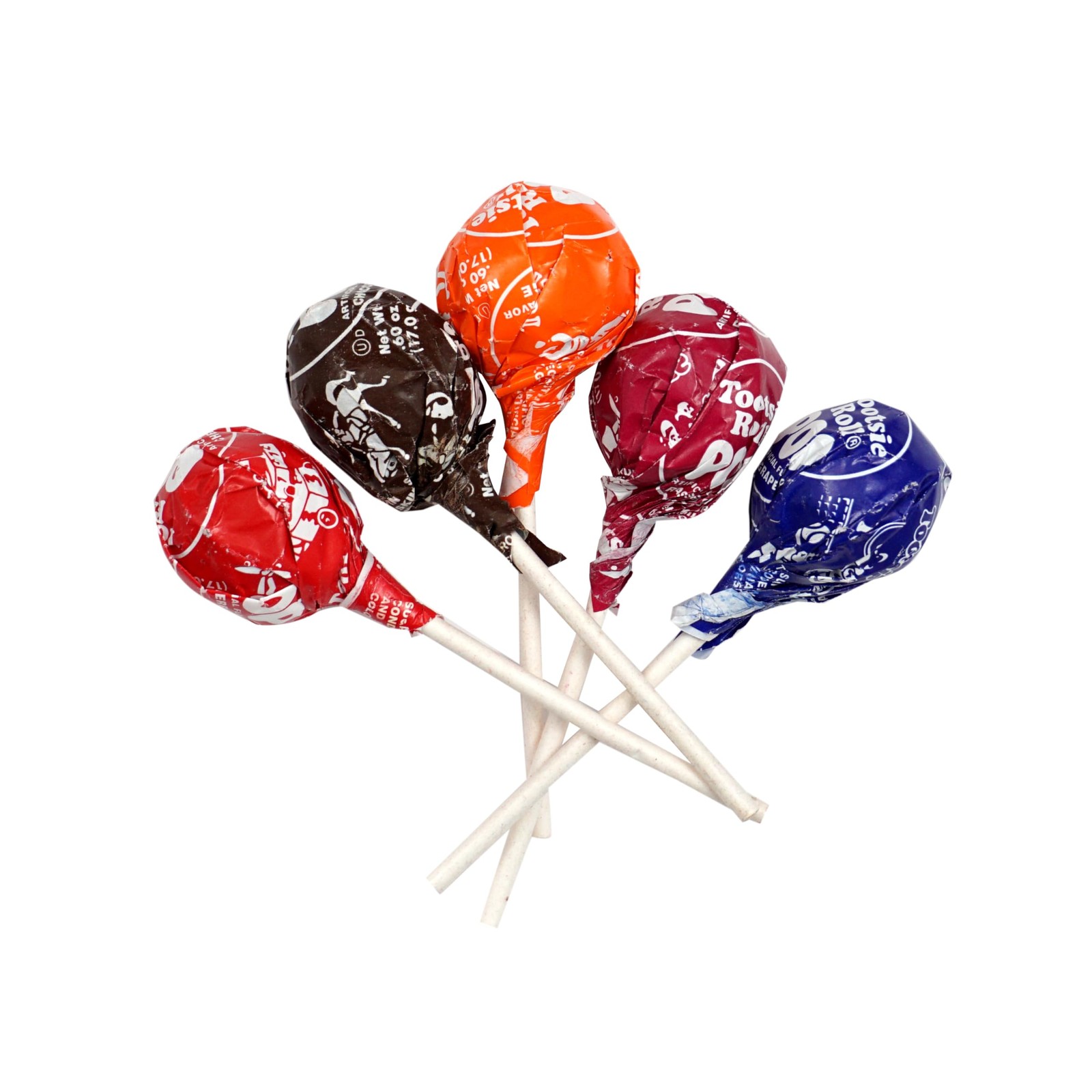 Tootsie Roll Pops with Chocolate Tootsie Roll Center 2lb Bulk Approx 44 Count