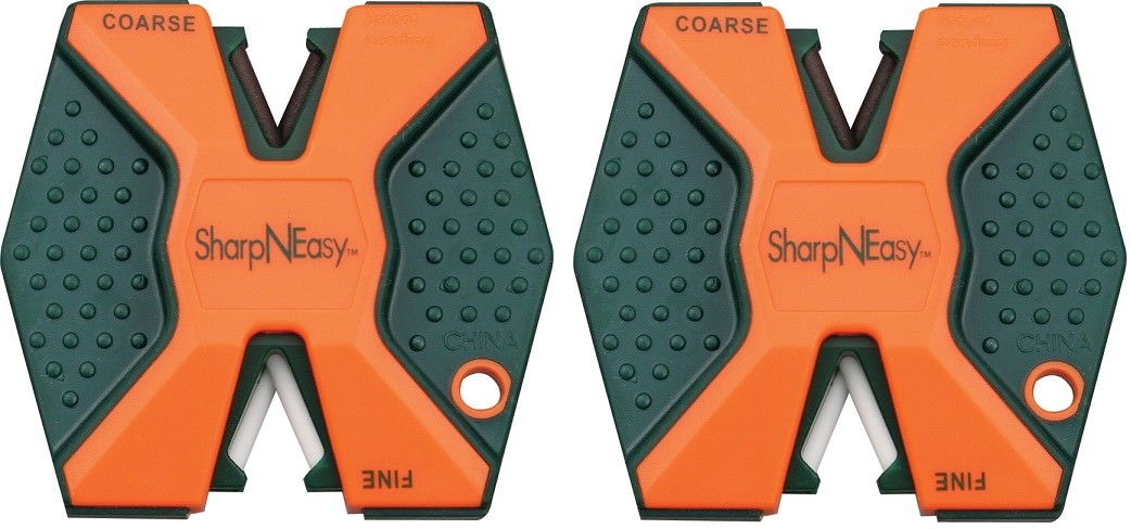 2 PACK AccuSharp SharpNEasy Knife Sharpener Fine and Coarse Ceramic Rods AS335CD