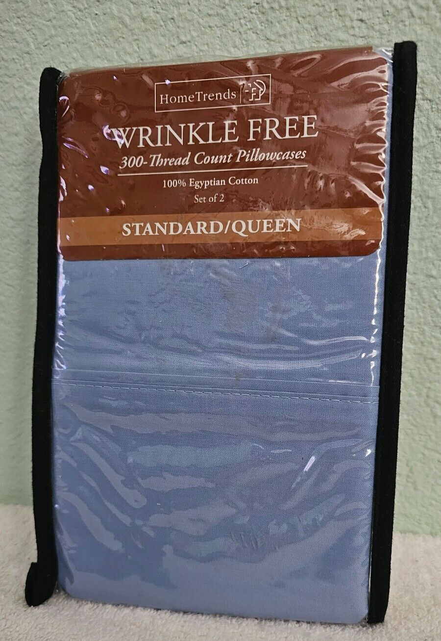 Home Trends Wrinkle Free 300 Thread Count Pillowcases Standard/Queen