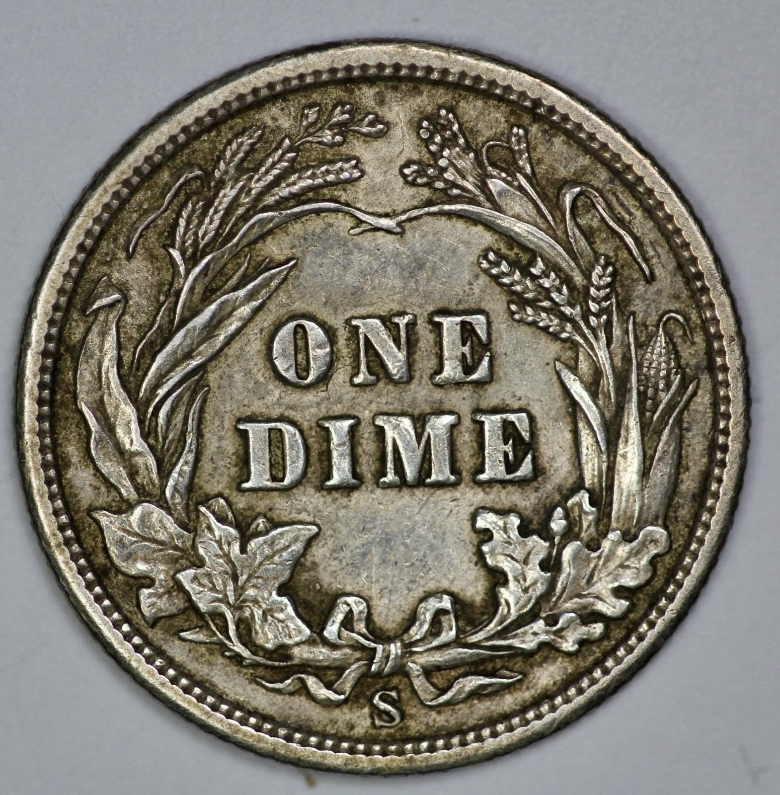 1905-S Barber 10c Silver Dime