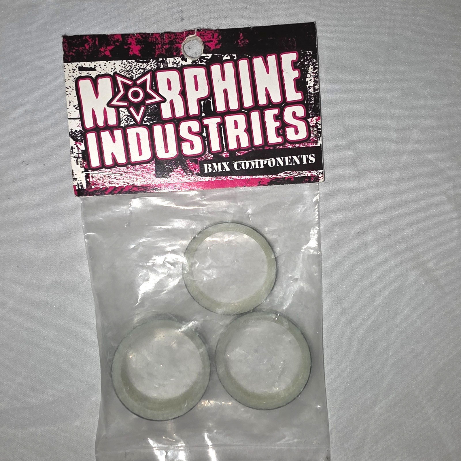 Morphine Industries Carbon Headset Spacers Green