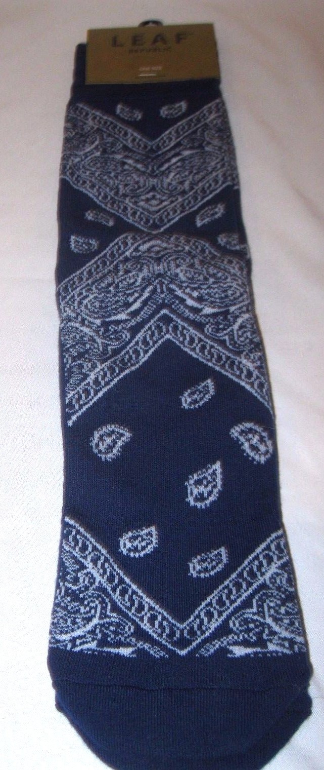 Unisex or Men's Pair of Low Cut Blue Plaisey Style Warm Socks Size 10-13-New!