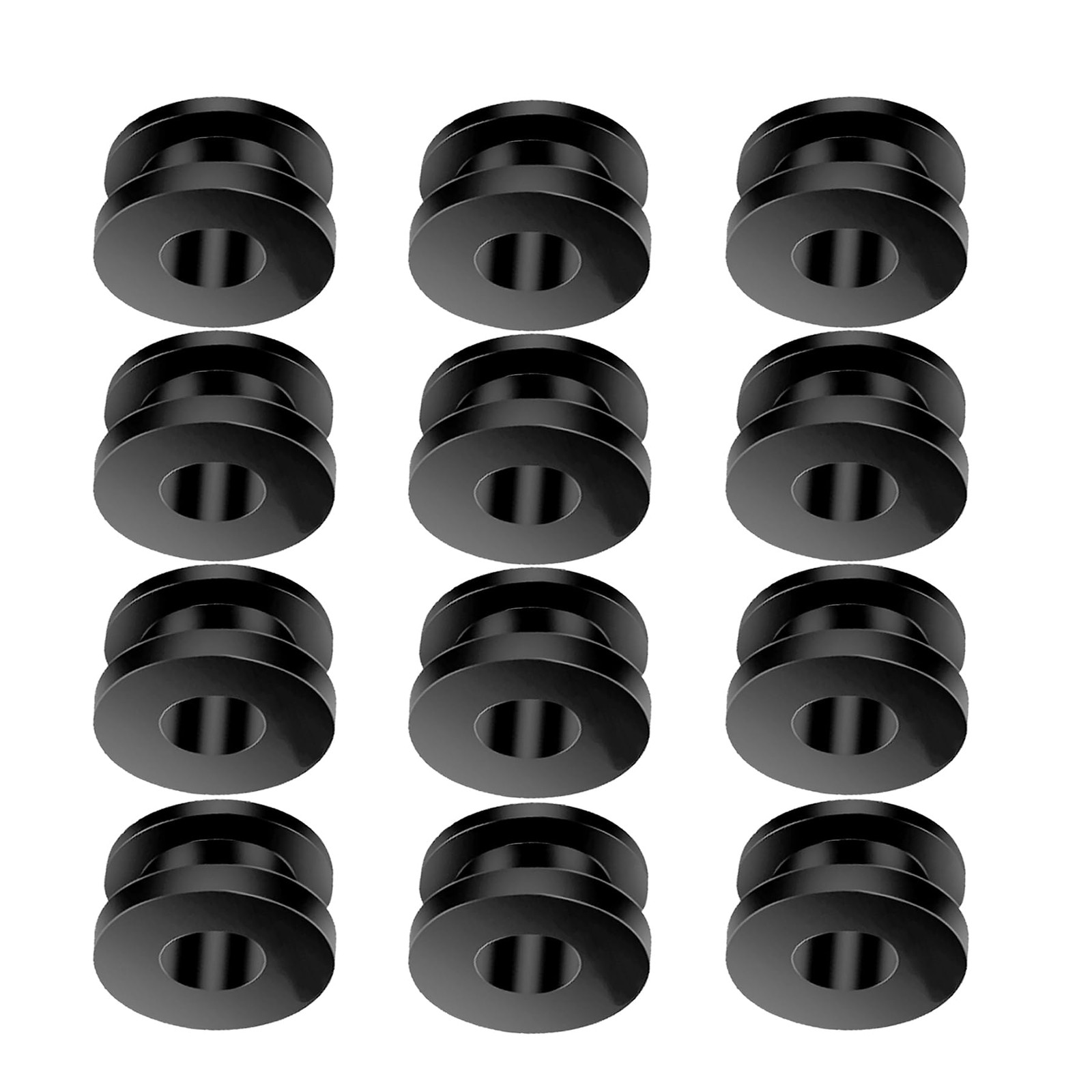 Rubber Grommets Kit Rubber Polishing Pad Fits for Automotive Motorcycle Body ...