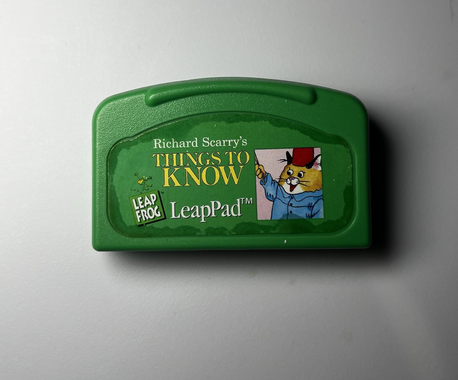 LeapFrog LeapPad Richard Scarry’s Things to Know Cartridge Educational Game