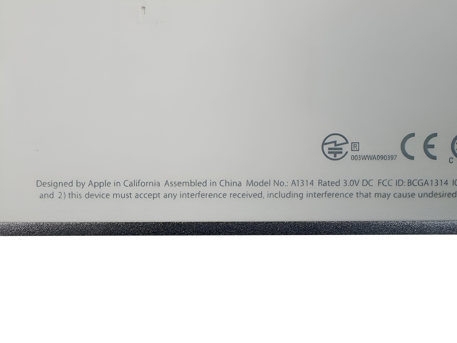 Apple A1314 Wireless Bluetooth Keyboard - Genuine for iMac, Mac, MacBook, iPad