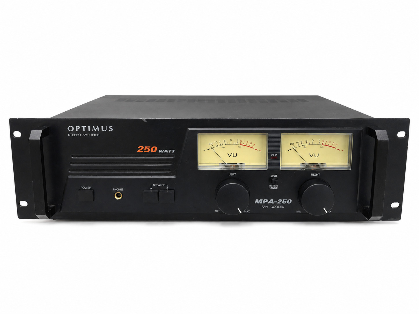 Optimus MPA-250 Stereo Amplifier, 250W, Part Number 32-2004