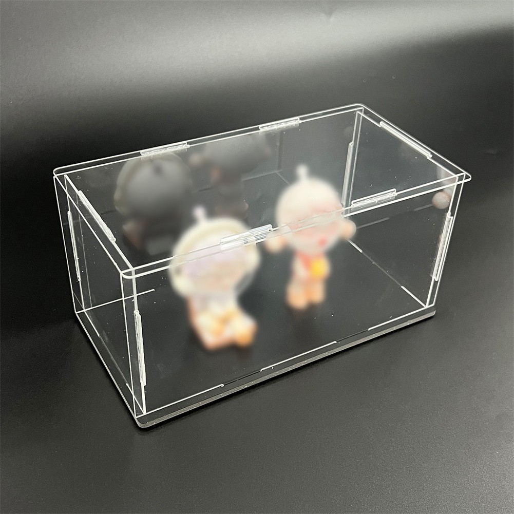 Acrylic Display Case For 1: 18 Model Car with Black Base Clear Storage Stand Box