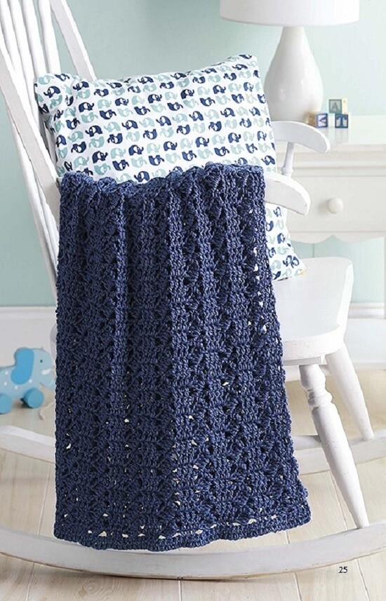 Crochet Pattern Book MAKE In A WEEKEND AFGHANS ~ 10 Designs