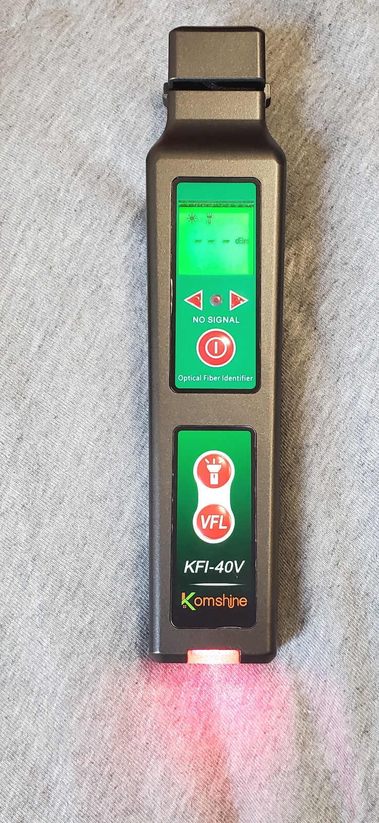 New in box - MULTI FUNCTION OPTICAL FIBER IDENTIFIER - KomShine KFI-40V