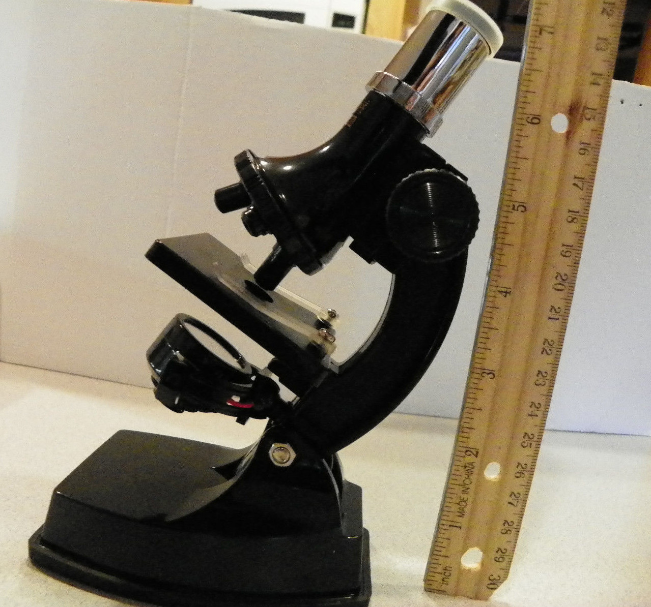 Science Tech MICROSCOPE Set Instructional CD 2 prepared slides