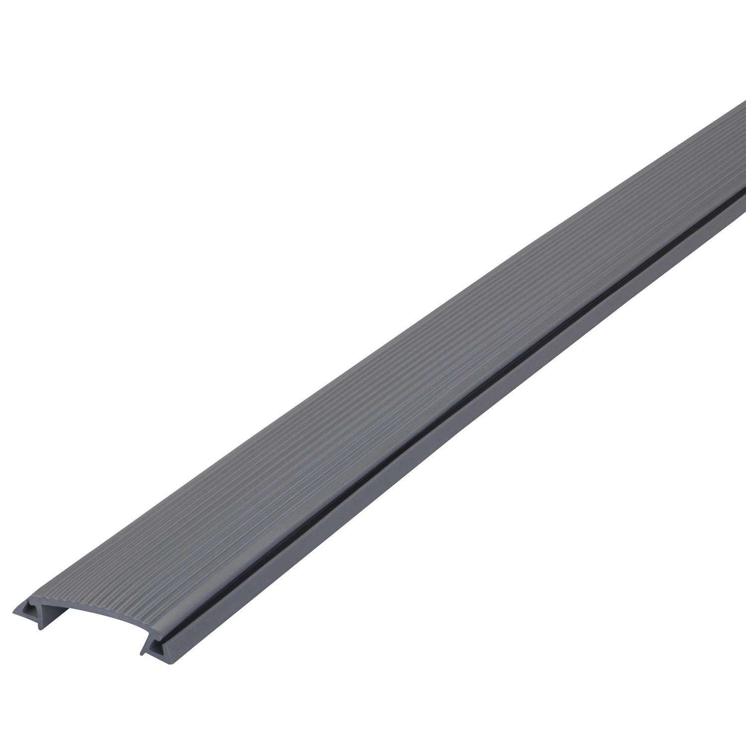 M-D Mill Grey Vinyl Threshold Replacement Insert 36 in. L x 3 H x 19 in. W