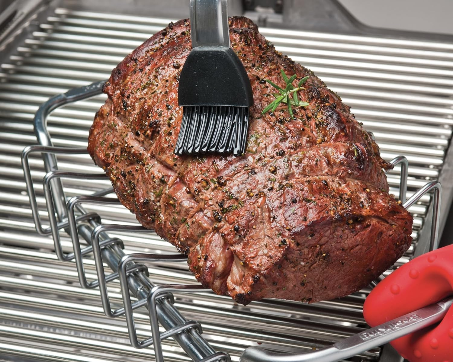 62602 Stainless Steel Rib Rack and Roast Support