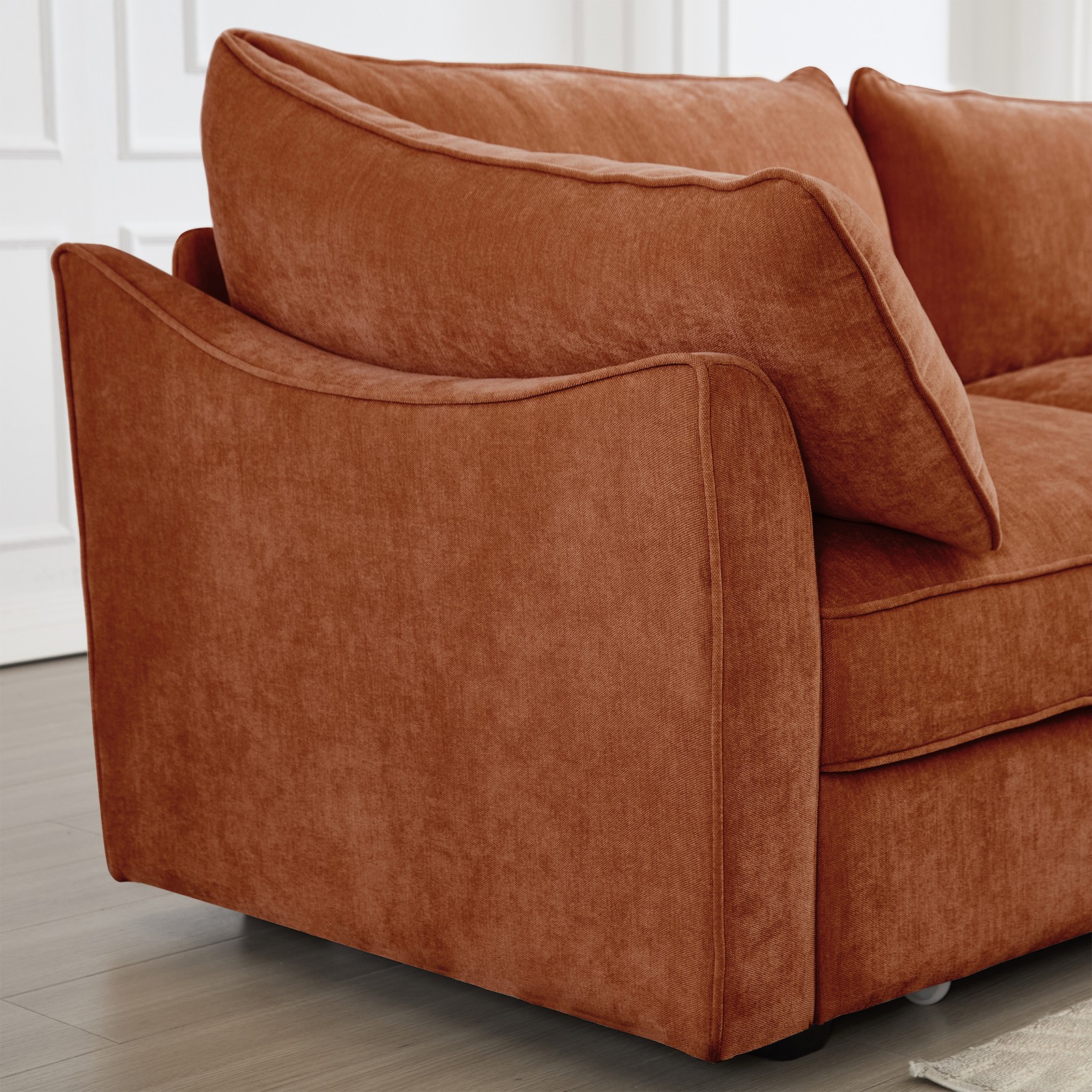 Sofa RSF Velvet-Orange|Orange