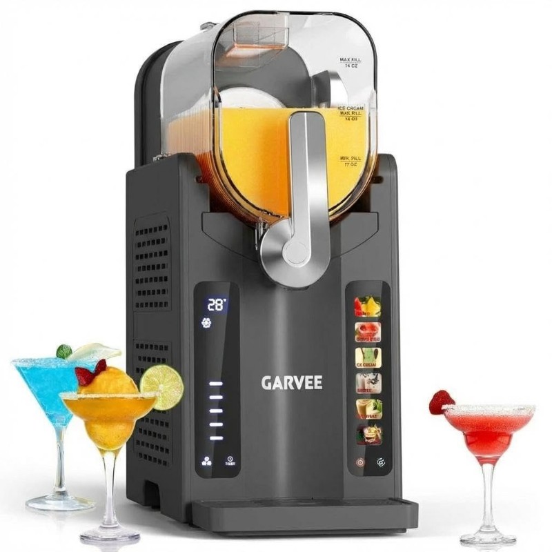 Slushie Machine No Ice Needed,70 oz Frozen Drink & Soft Serve Machine for Home