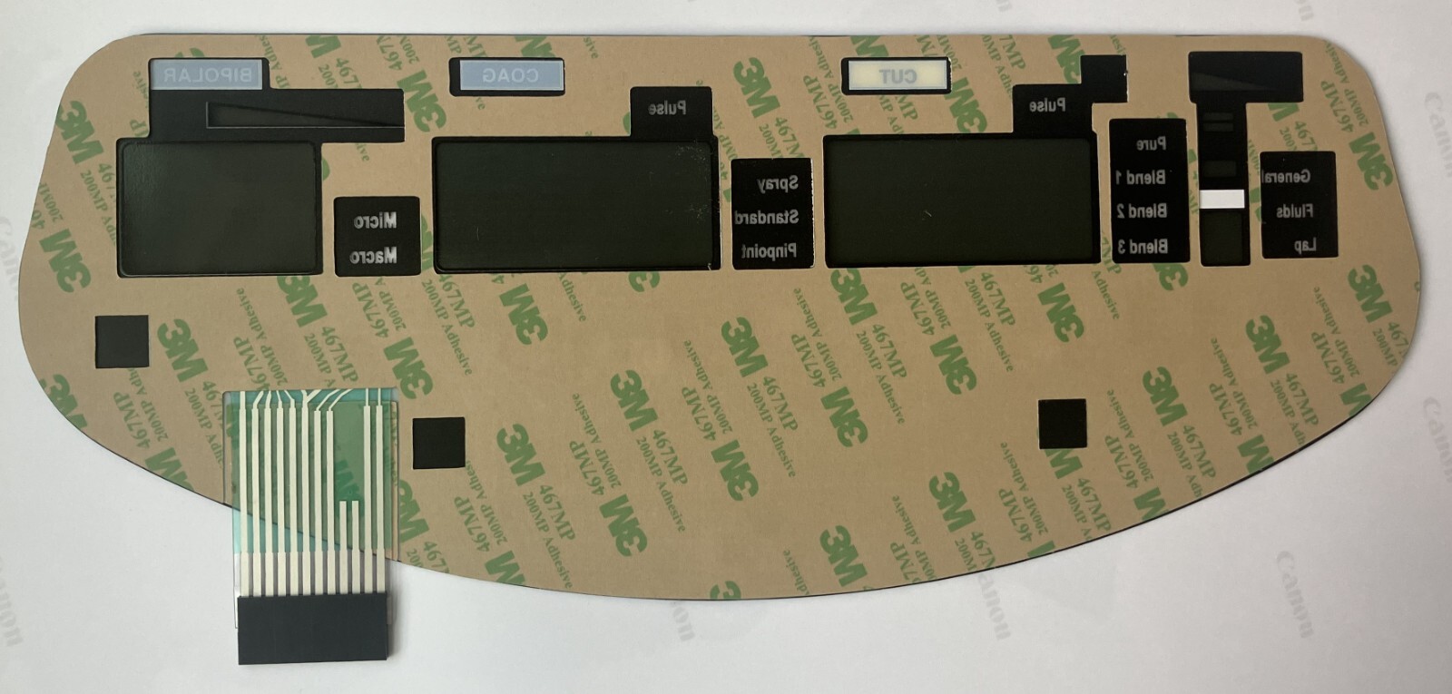 Conmed system 5000 Control Panel Keypad 62-6331-003