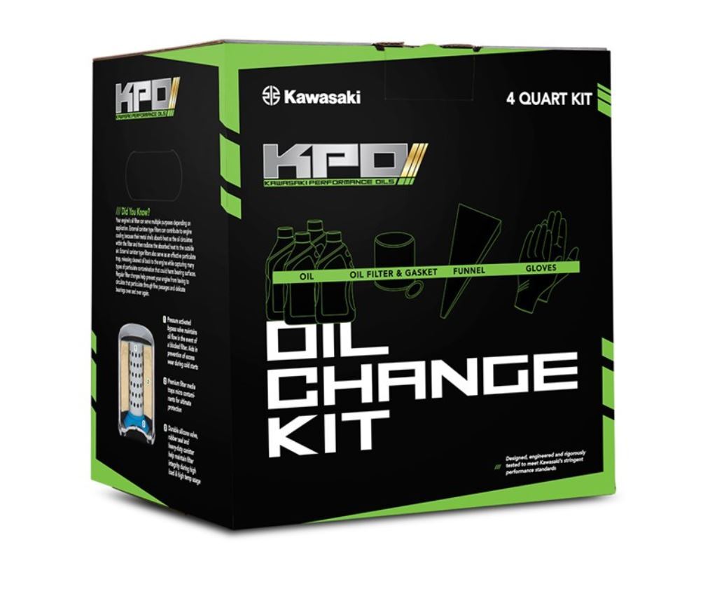 Genuine Kawasaki KRX KRX4 1000 Teryx Teryx4 Oil Change Kit 99974-0160