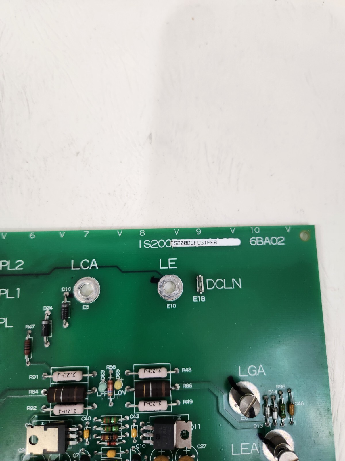GE GENERAL ELECTRIC IS200DSFCG1AEB D/S FEEDBACK BOARD 6BA02