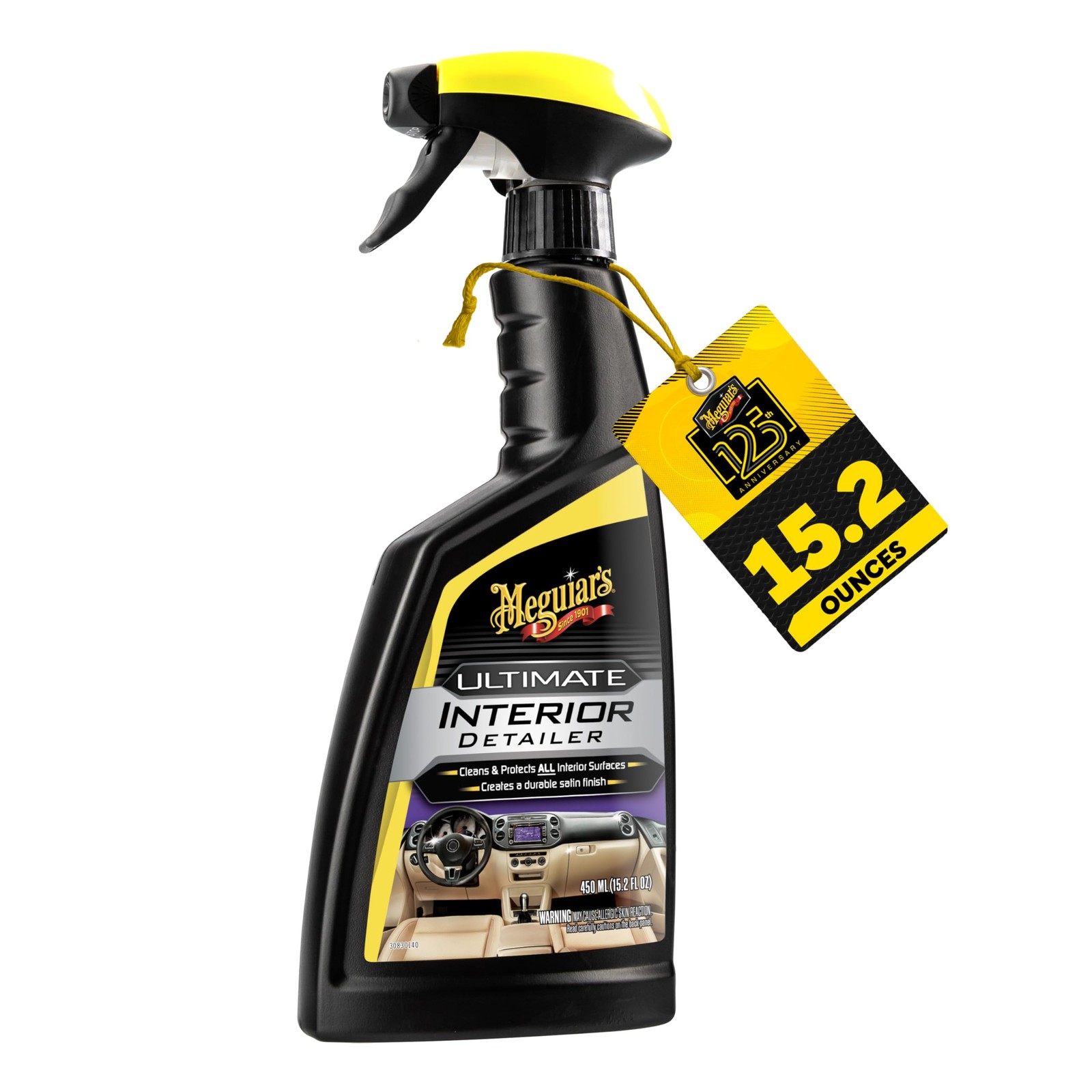 Meguiar's G16216 Ultimate 15.2 Fl Oz (Pack of 1), White To Translucent