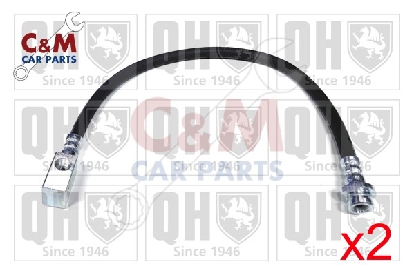 Rear Brake Hose Pair Fits Nissan Terrano Ii 1993-2007