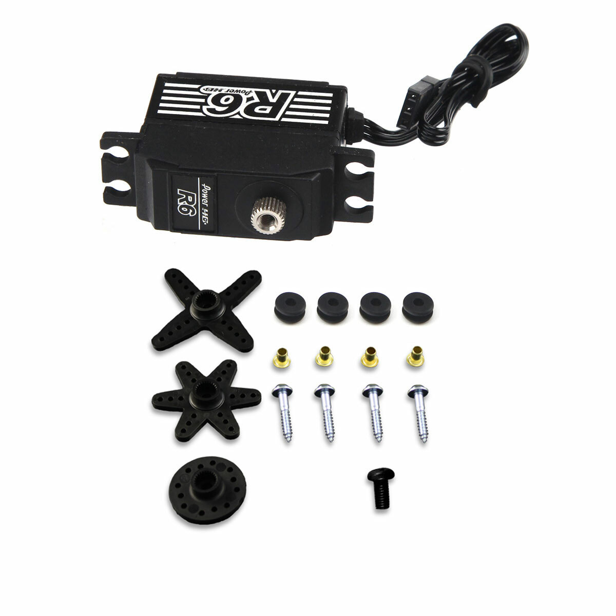 HD-R6 High Voltage Digital Servo for 1/12 Pancar, 500 helicopter, Mono1 RC Boat