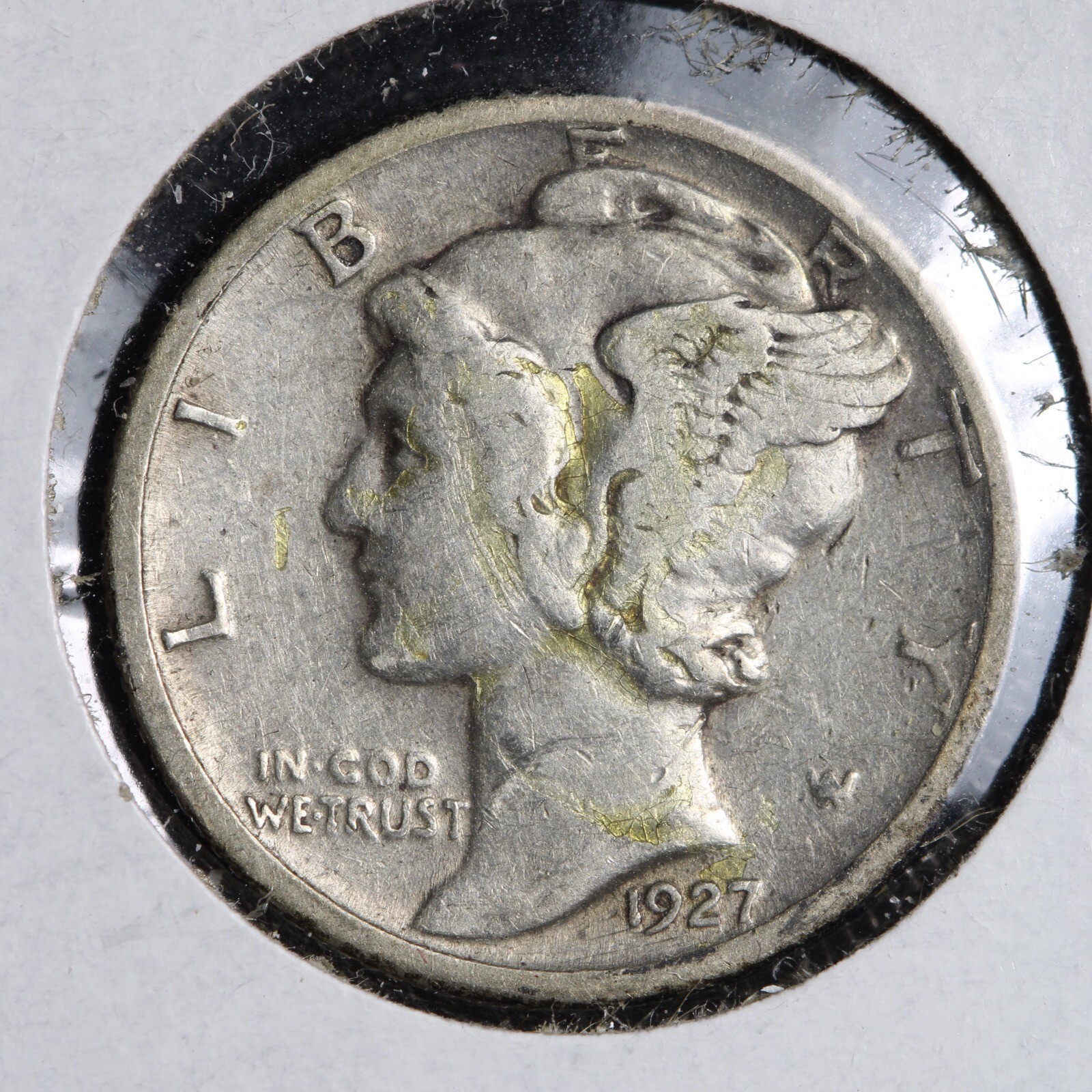 1927-S Mercury Silver Dime CHOICE XF E222 RCQ