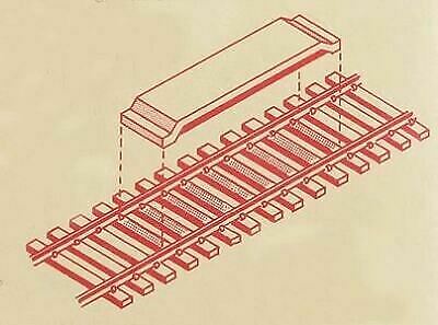 Kadee 322 HO Scale Permanent Magnet Delayed Uncoupler -- Code 83 1 Pair