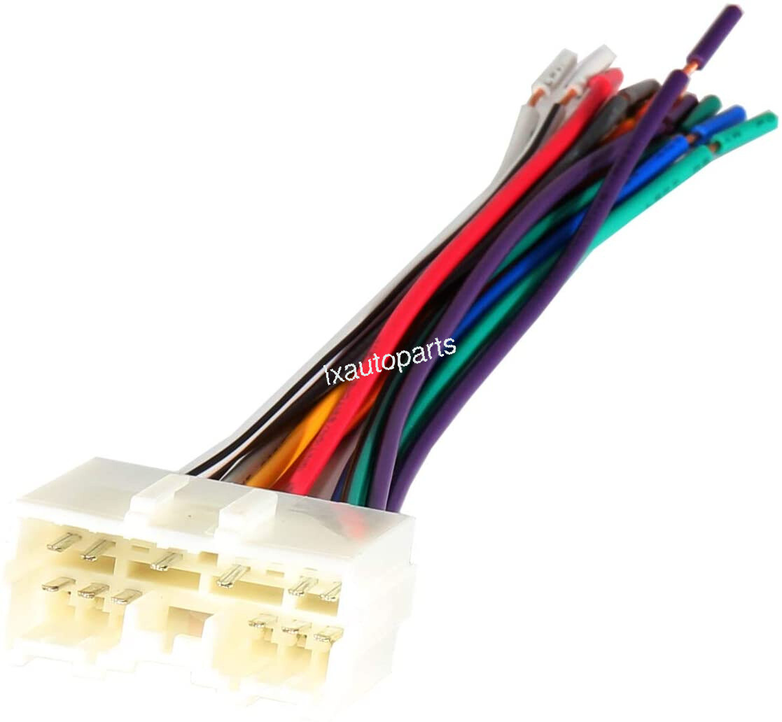 For 1992-up Mitsubishi Car Stereo Wiring Harness Wire Aftermarket Radio Install