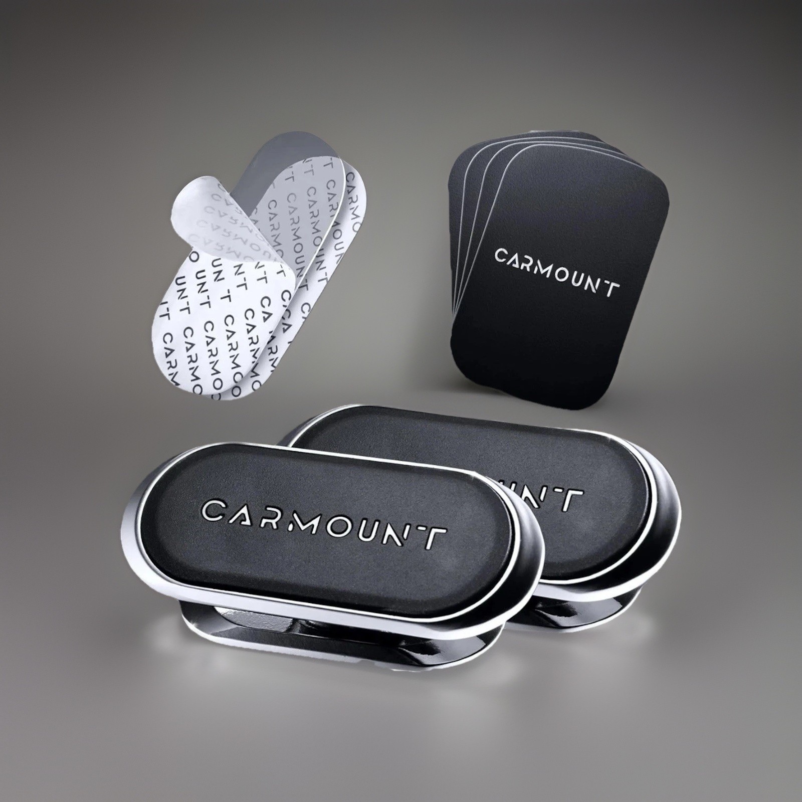 CARMOUNT • Magnetic F1 Car Dashboard Phone•Tablet Holder, Ultra 2-Pack Special